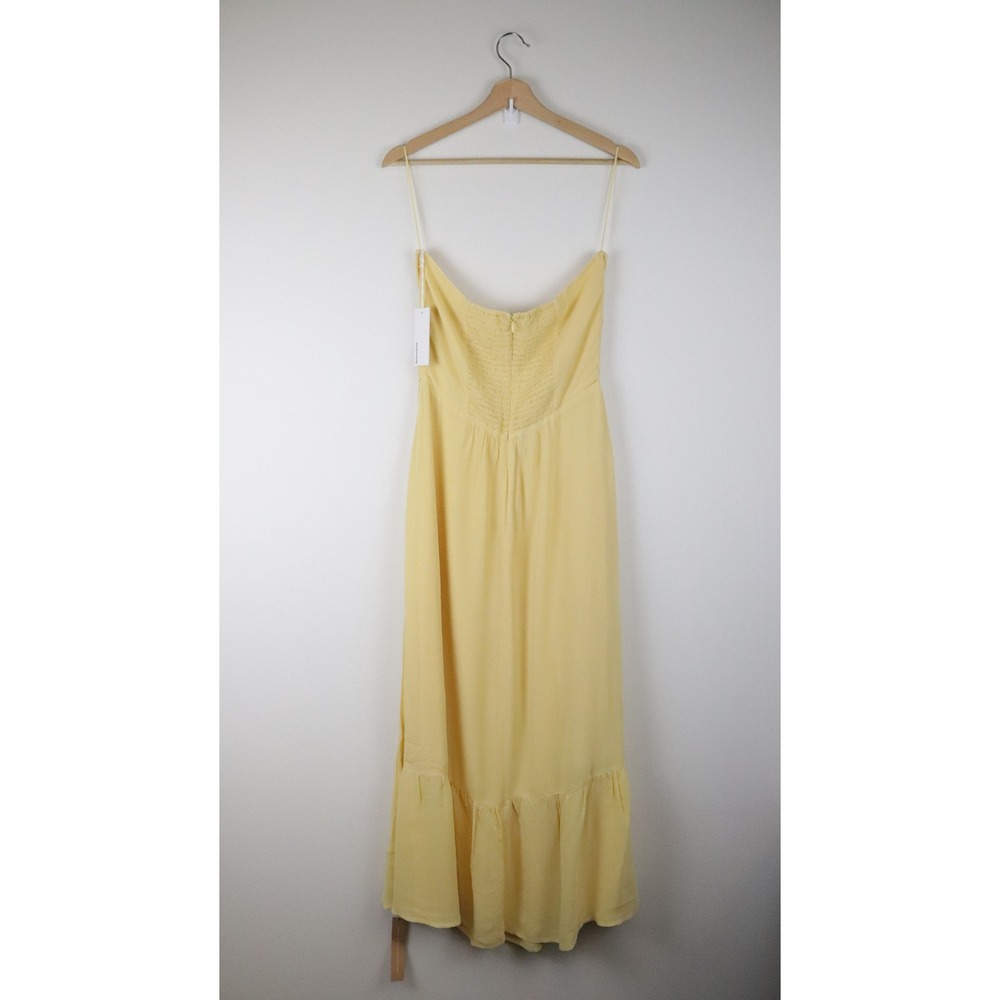 NWT Reformation Arta Dress Sunshine Yellow 12 - Picture 3 of 10